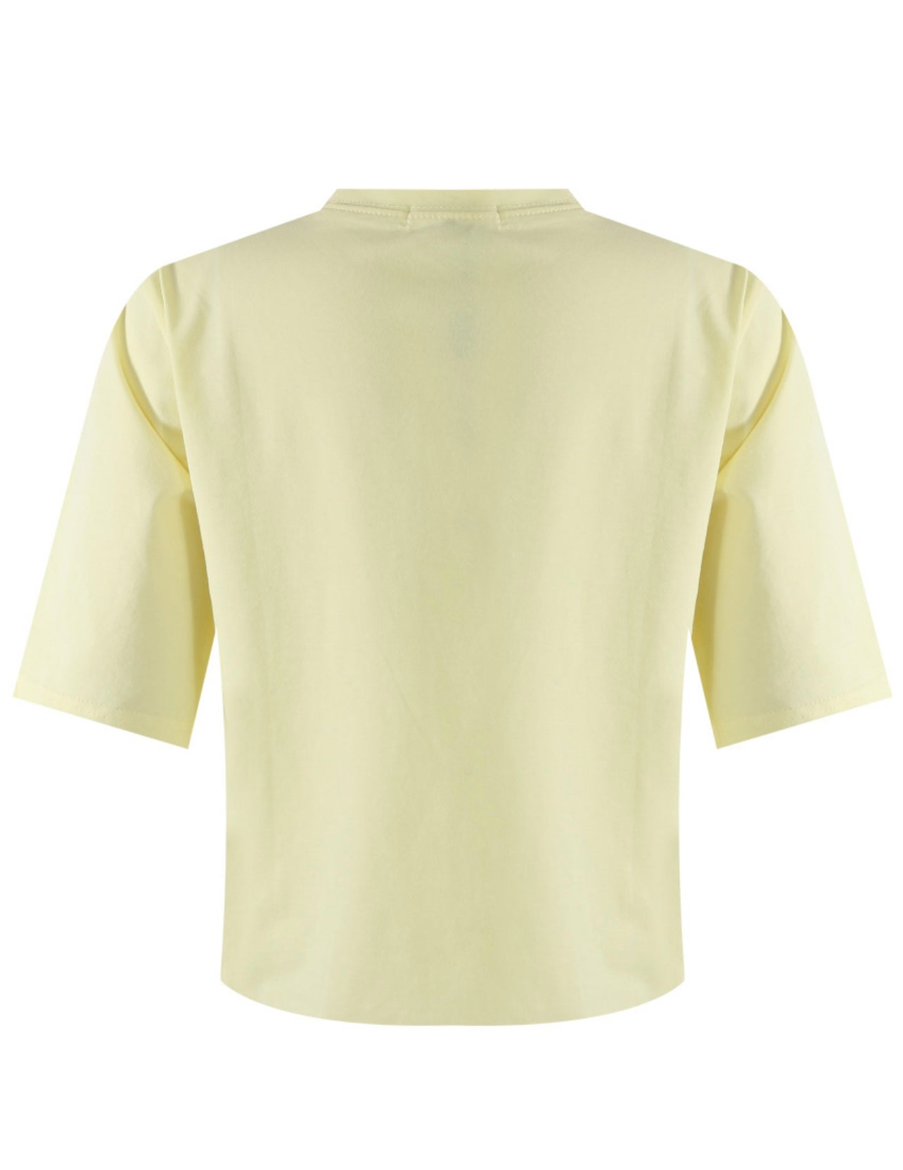 Lemon Broderie Anglaise Hem T-Shirt