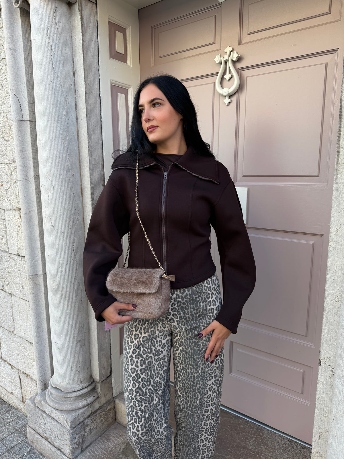 Leopard Barrel Laulia Jeans
