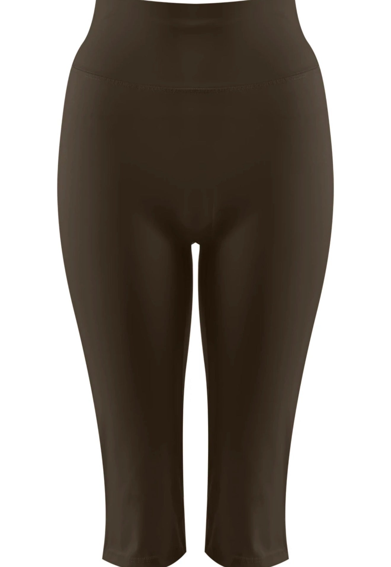 Brown Capris Leggings