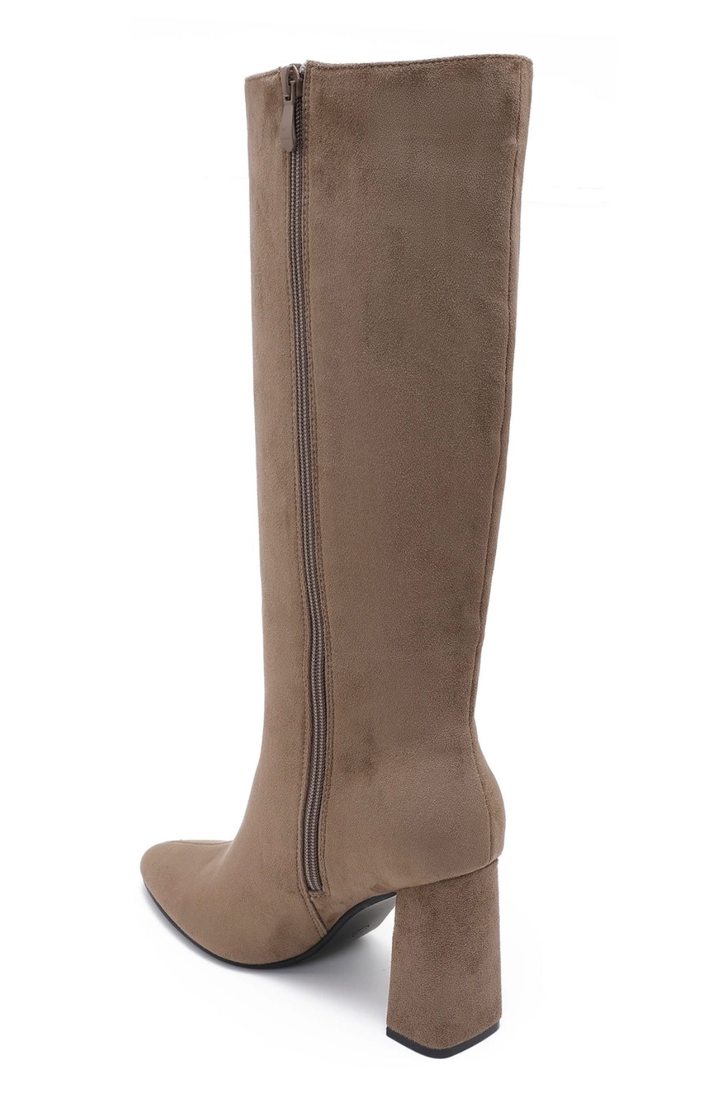 Suede High Knee Boot