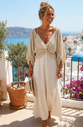 Beige Twist Crochet Shrug