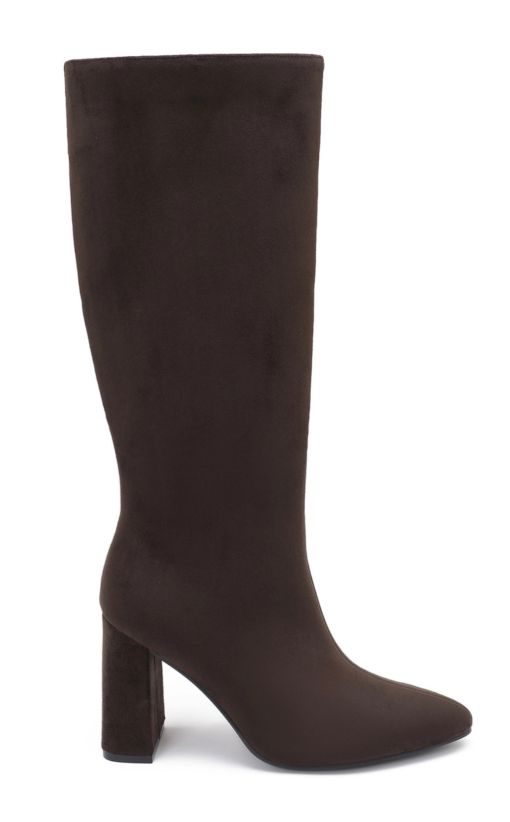 Suede High Knee Boot
