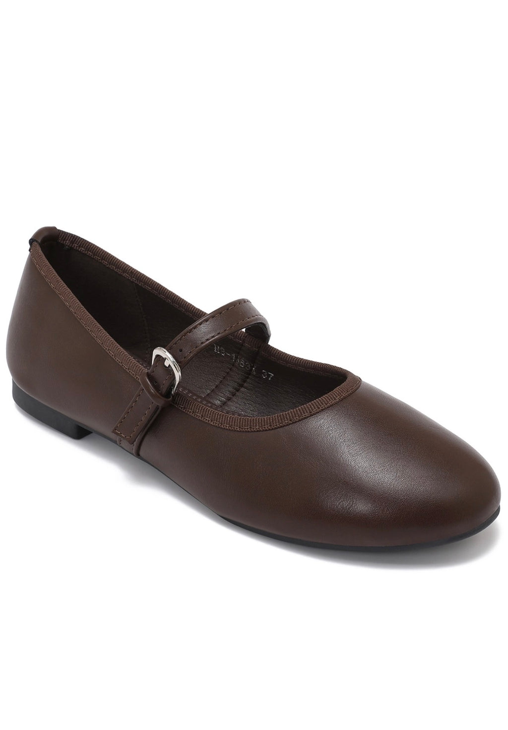Brown Minimalist Ballerinas