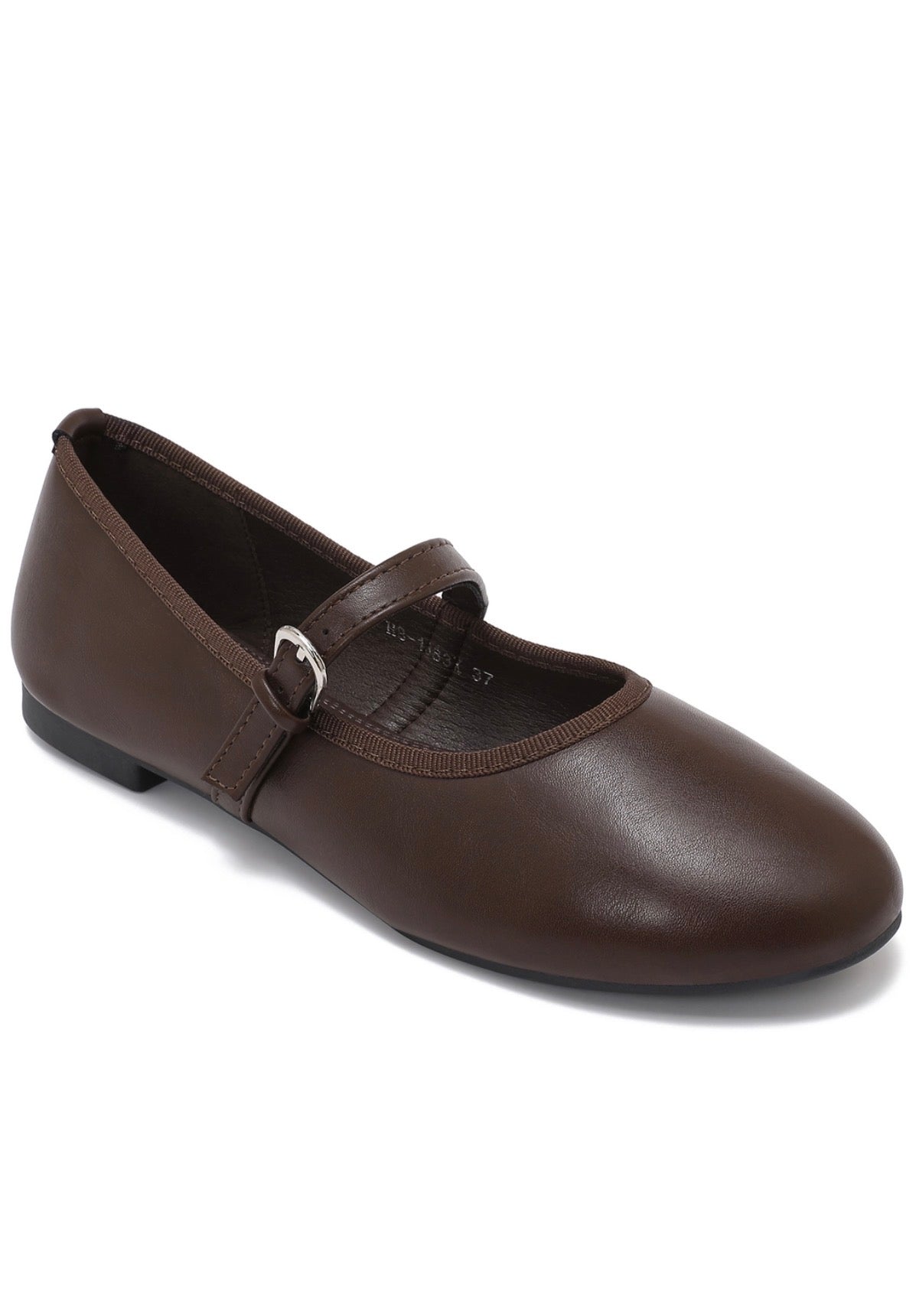 Brown Minimalist Ballerinas