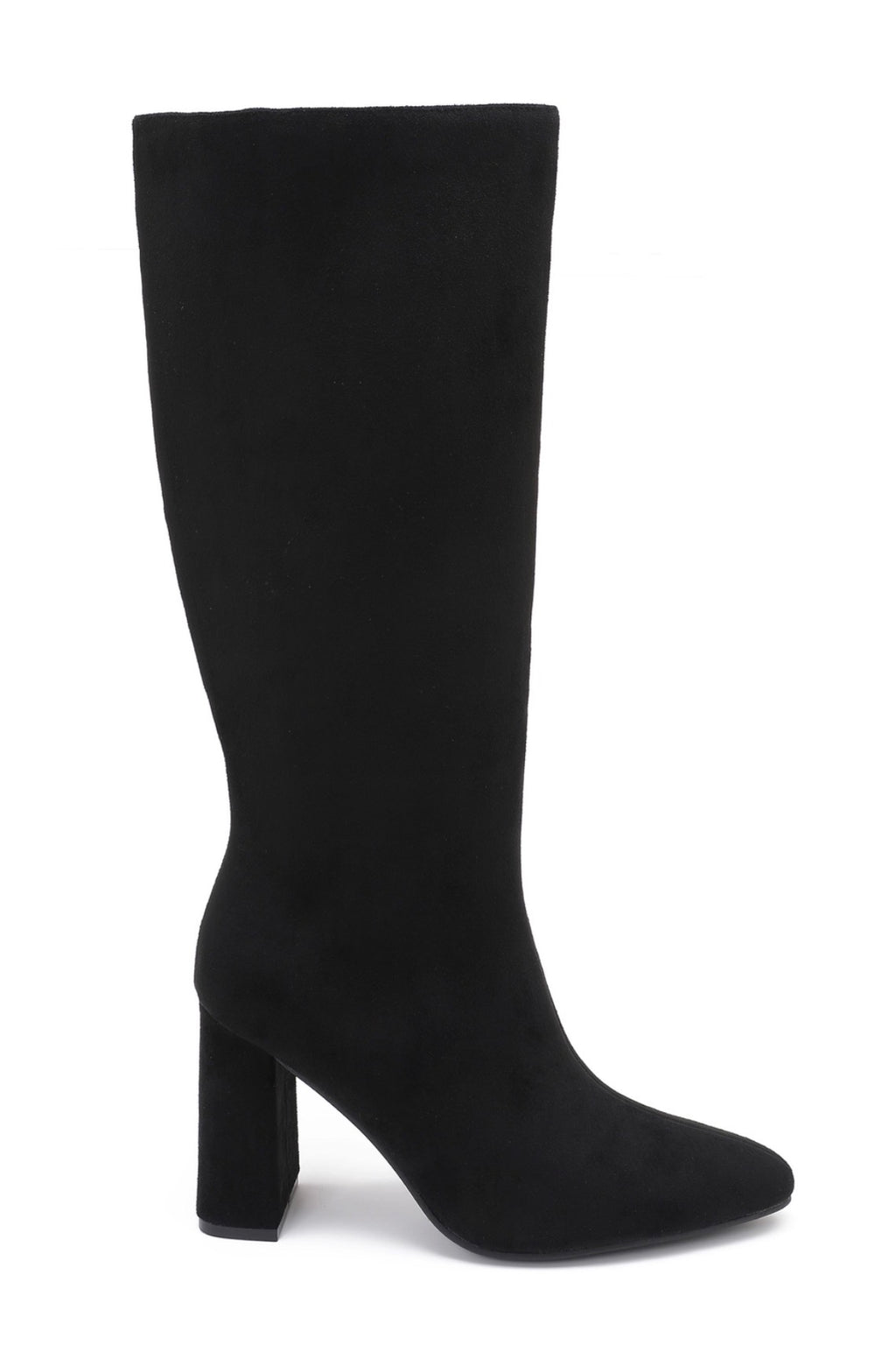 Suede High Knee Boot
