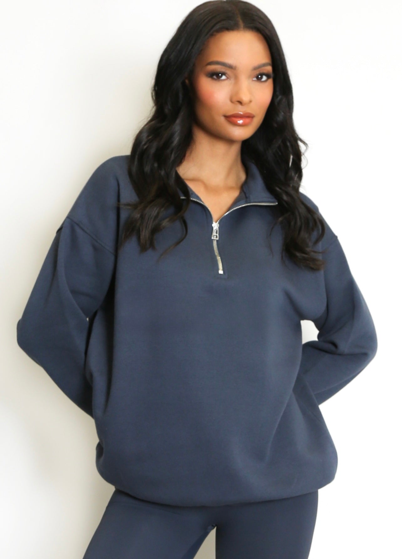 Half Zip Sweatshirt