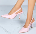 Pink Pointed Toe Heel