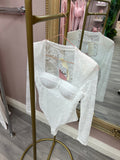 White Lace Bodysuit