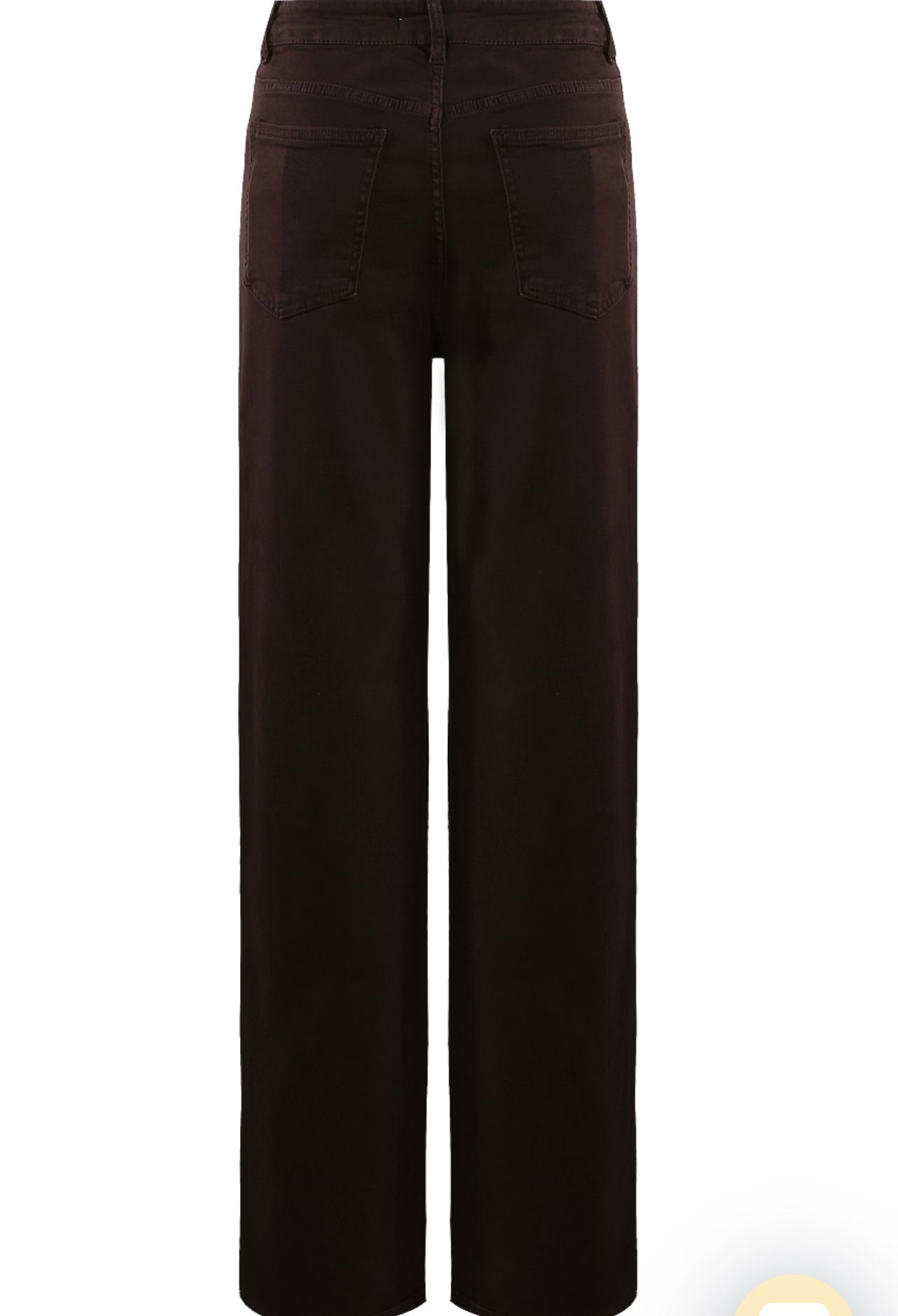 Brown Embellished Jeans