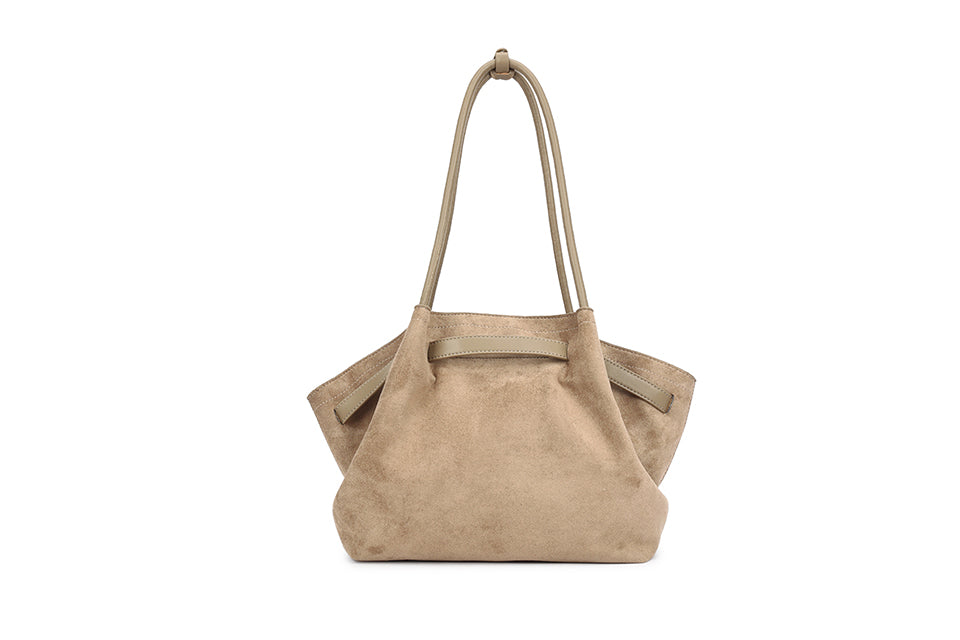 Slouchy Buckle Detail Handbag