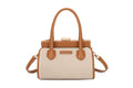 Ribbed Detail Gold Detail Buckle Hamdbag