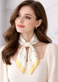 Lemon Printed Neckerchief