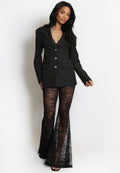 Black Tailored Fitted Blazer
