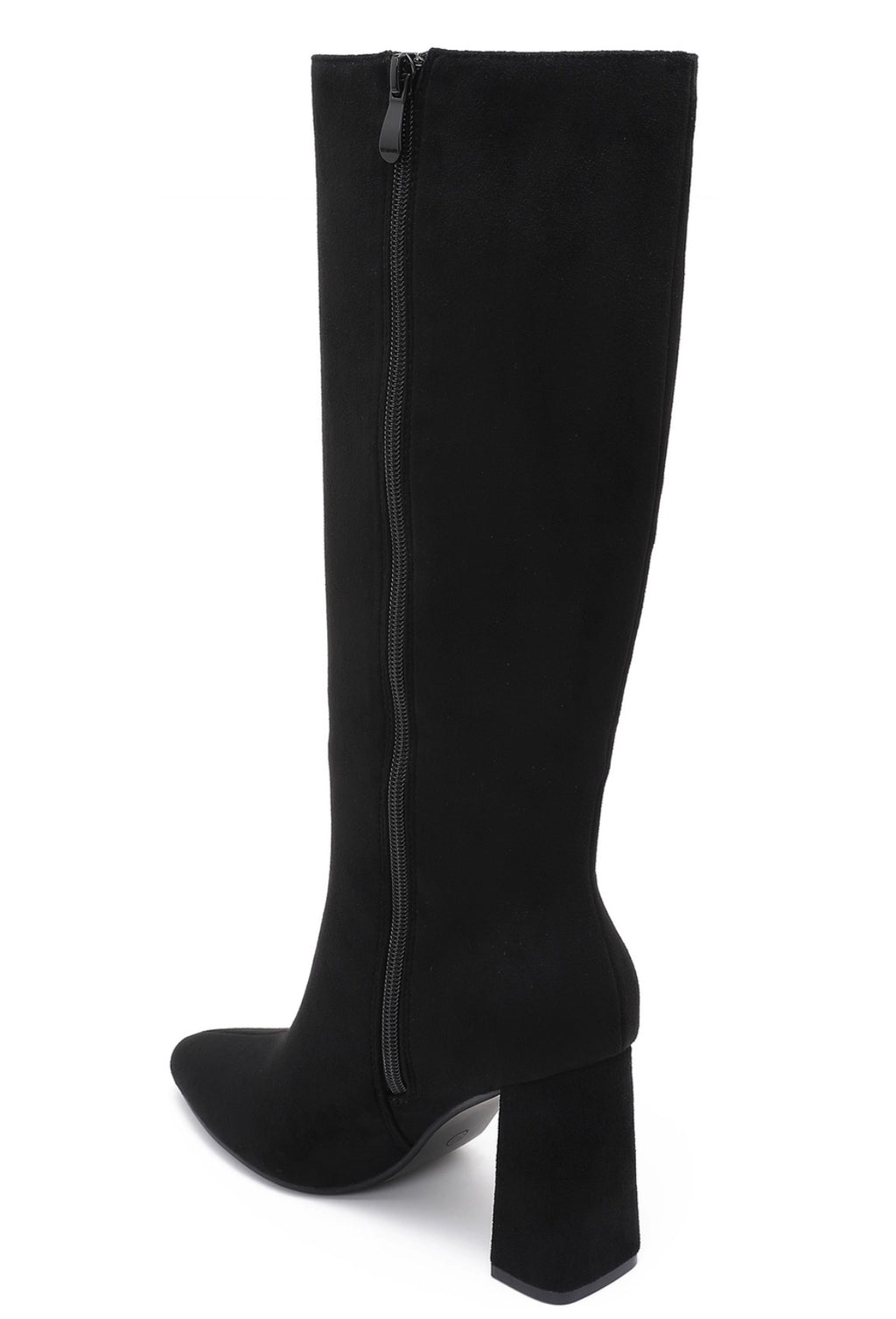 Suede High Knee Boot