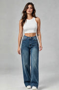 Blue Dad Fit Denim Jeans