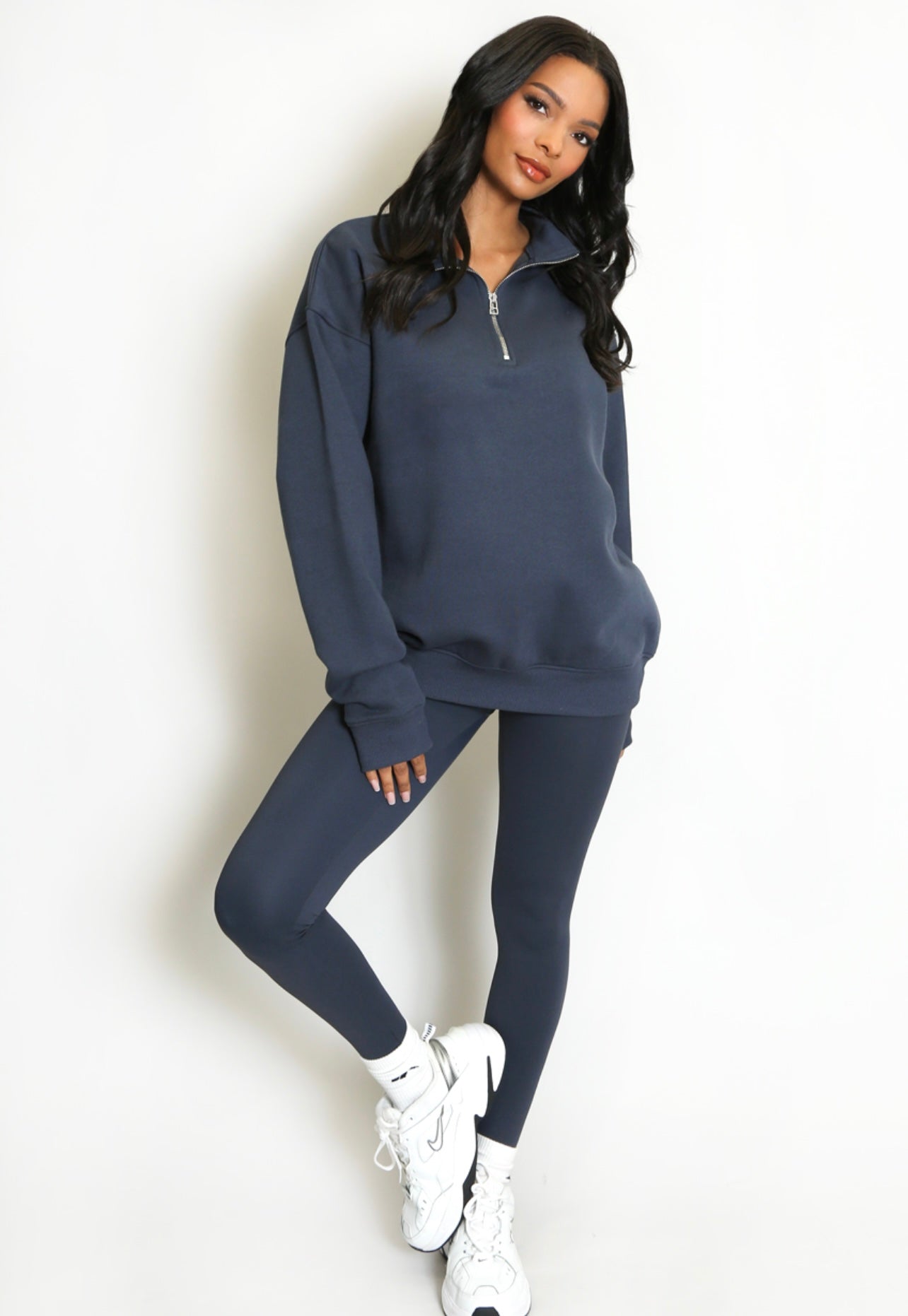 Half Zip Sweatshirt