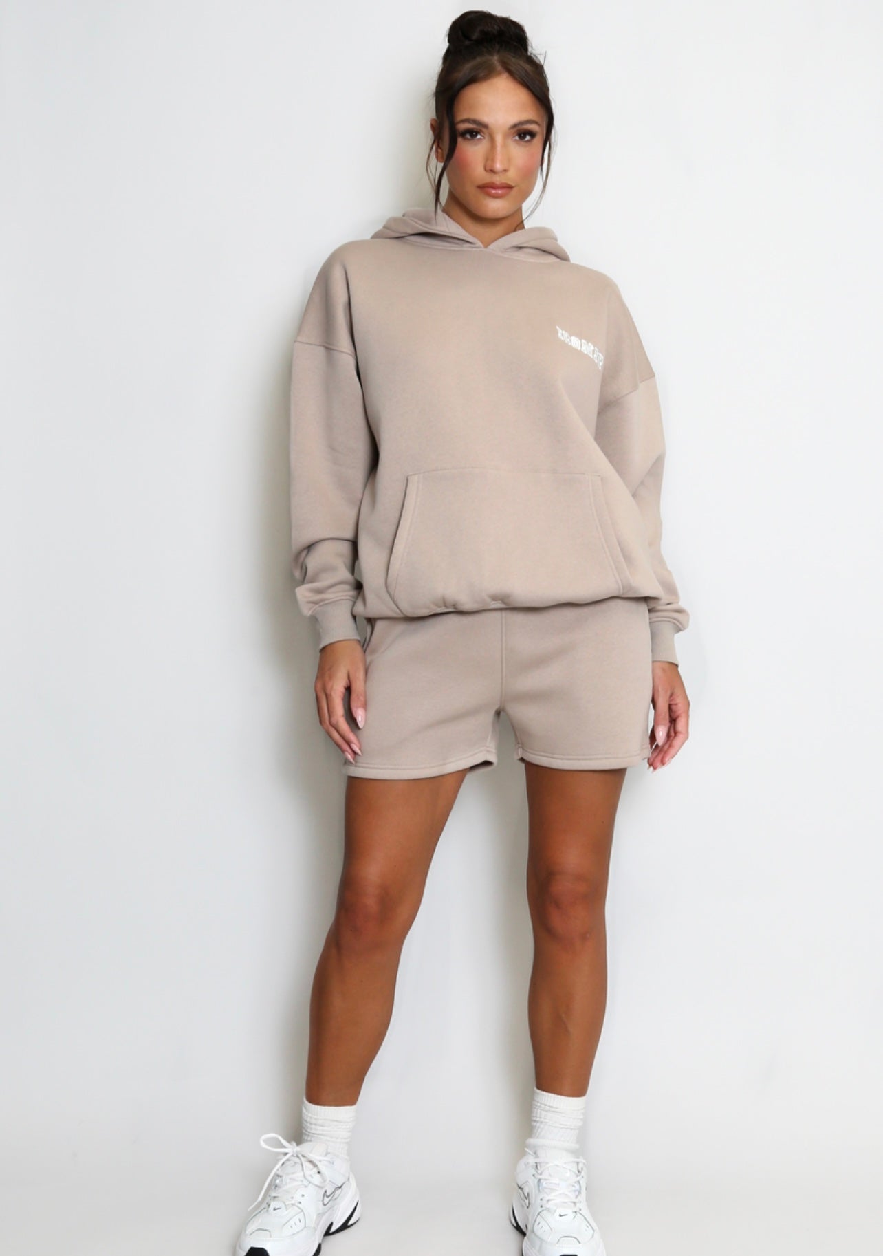 Taupe Iconic Sport Hoodie