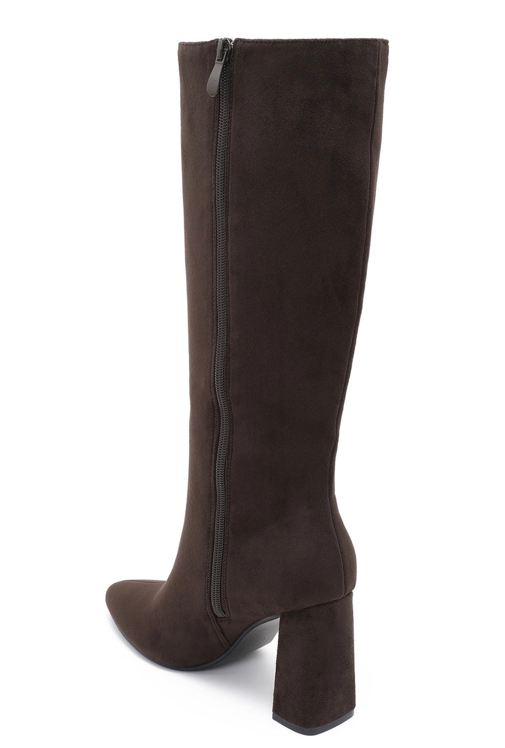 Suede High Knee Boot