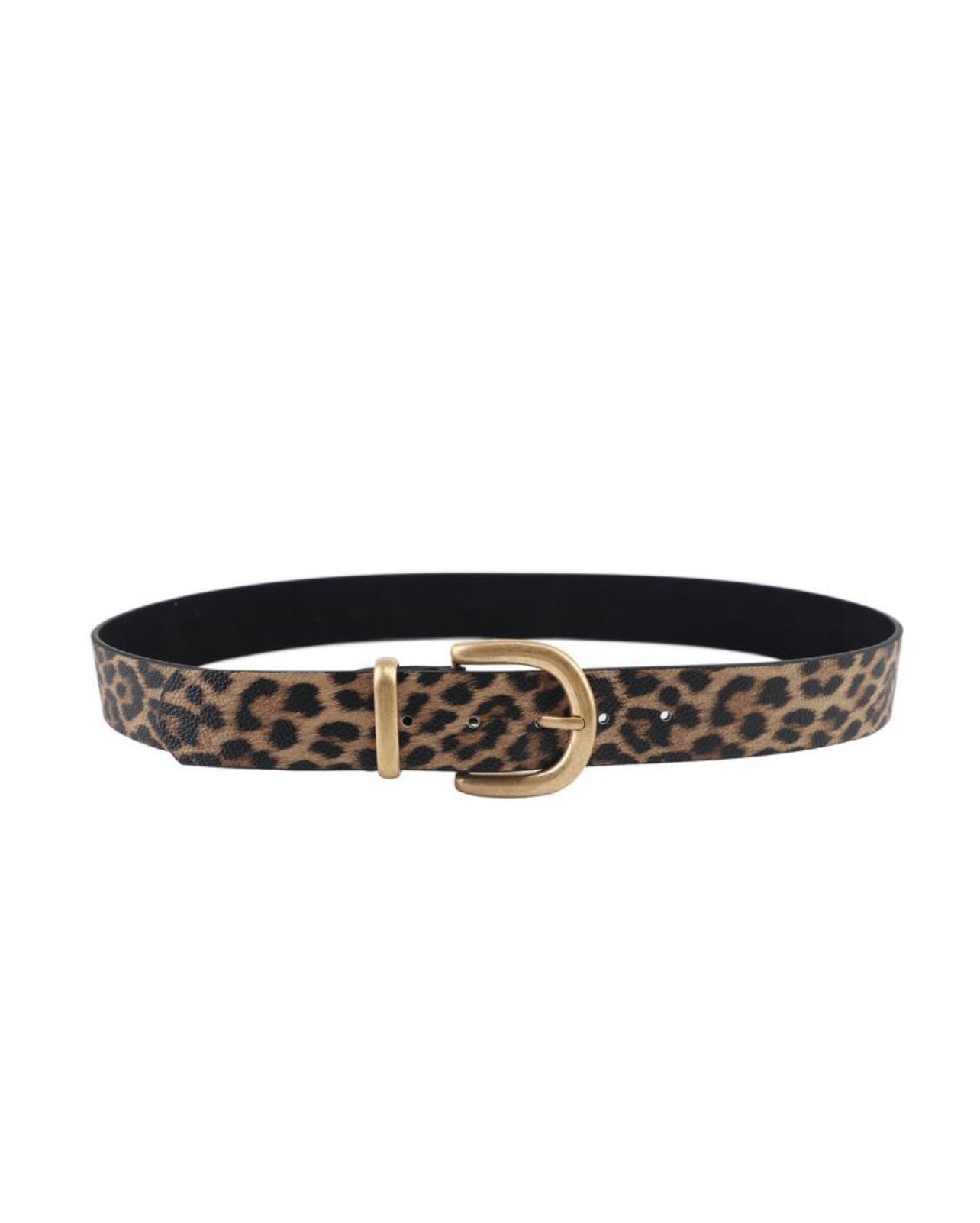 Camel Animal Print Belt