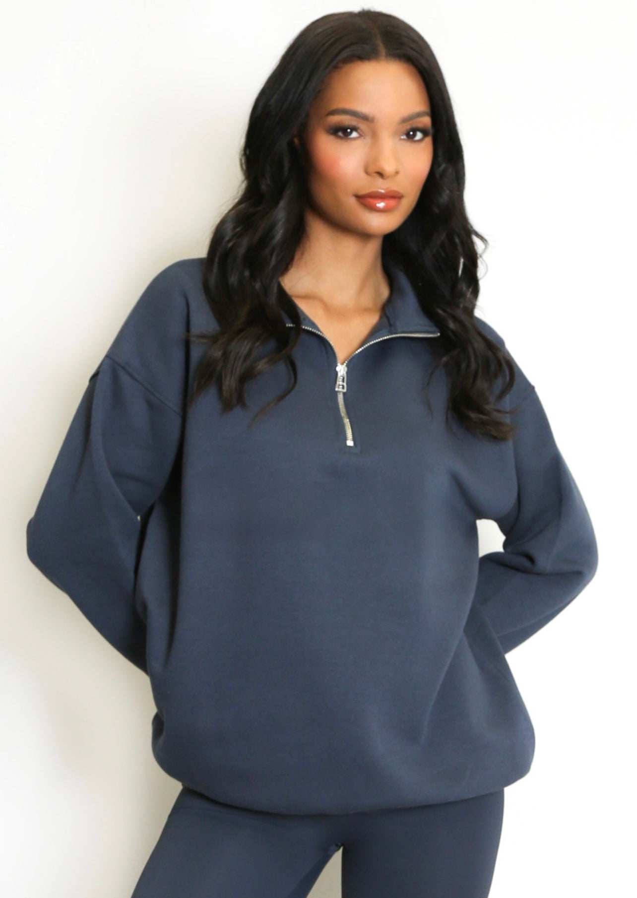 Half Zip Sweatshirt
