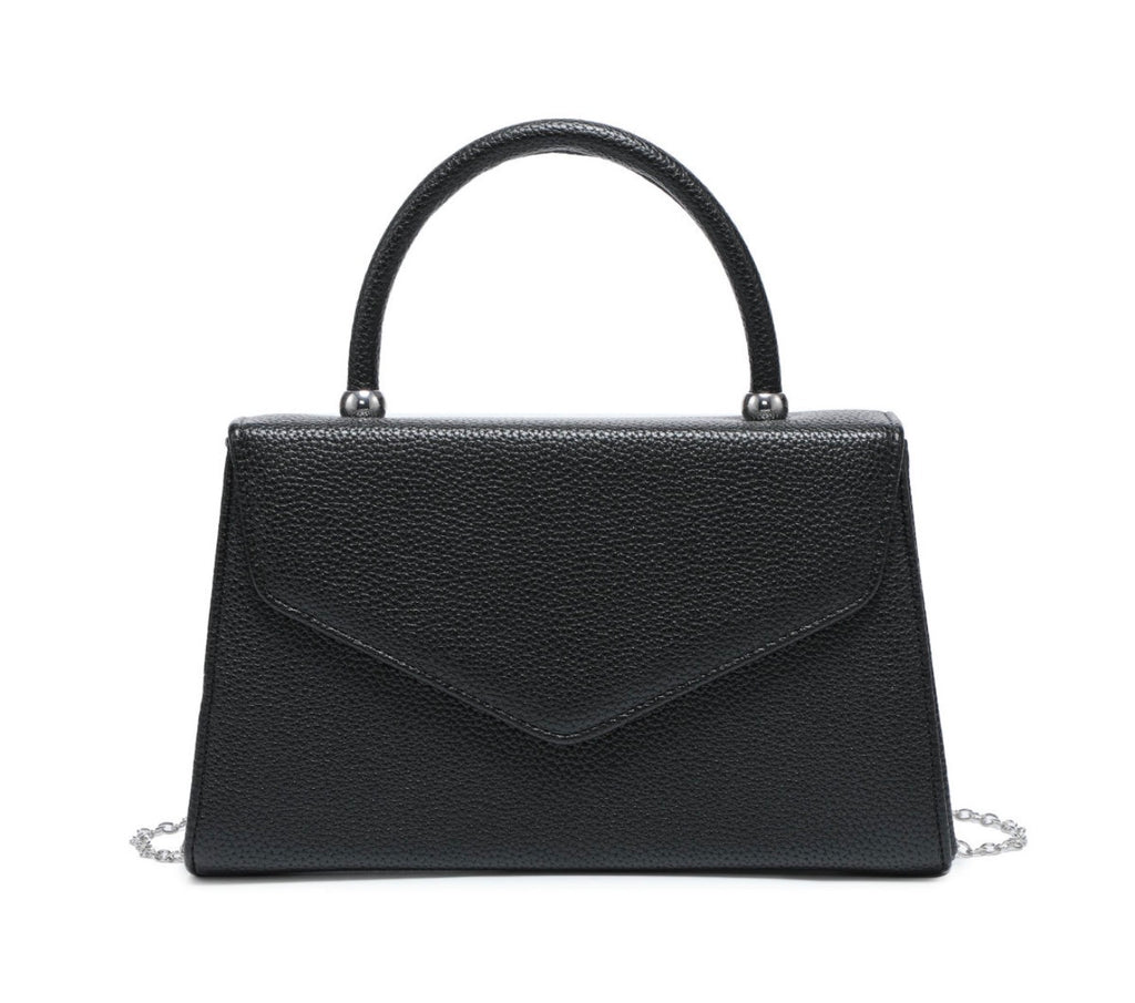 Top Handle Pu Clutch Bag