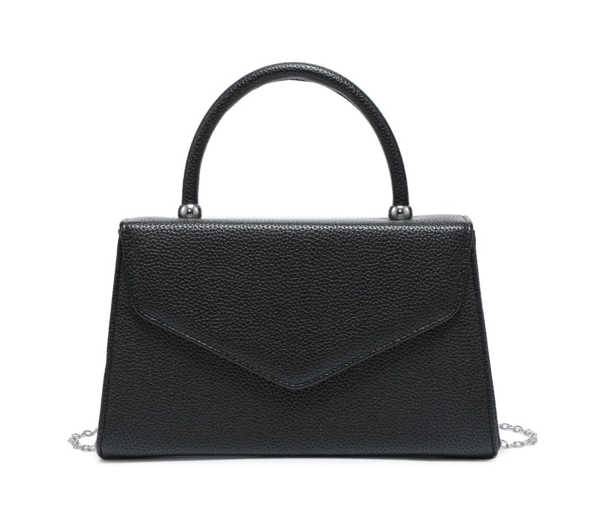 Top Handle Pu Clutch Bag